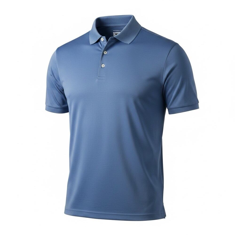 Joseph Abboud Mens Blue Modern Fit Short Sleeve Polo Size S